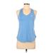 Nike Active Tank Top: Blue Activewear - Women's Size Medium