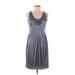 Doo.ri Cocktail Dress - DropWaist: Gray Dresses - New - Women's Size 8