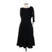 Sophie Theallet for The Limited Casual Dress - A-Line: Black Solid Dresses - Women's Size 6