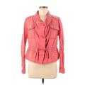 Maurices Denim Jacket: Pink Jackets & Outerwear - Women's Size Medium