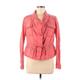 Maurices Denim Jacket: Short Pink Jackets & Outerwear - Women's Size Medium