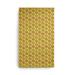 Yellow 30 x 18 x 0.5 in Indoor/Outdoor Area Rug - e by design Rectangle Rectangle 1'6" X 2'6" Indoor/Outdoor Area Rug w/ Non-Slip Backing Chenille, | Wayfair