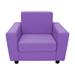 Factory Direct Partners Inspired Playtime Classic Chair Polyurethane in Indigo | 21.75 H x 24.25 W x 18.25 D in | Wayfair 14472-LV