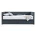 Harper&Bright Designs Daybed w/ Two Drawers Upholstered/Corduroy in Gray | 29.5 H x 43.3 W x 79.9 D in | Wayfair CB041002AAE_LE