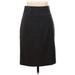 H&M Casual Skirt: Black Print Bottoms - Women's Size 10