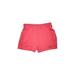 Nike Athletic Shorts: Red Print Activewear - Women's Size Medium