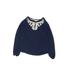 Lands' End Long Sleeve Top Blue Crew Neck Tops - Kids Girl's Size Small