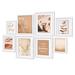 Winston Porter Shivangi Saharan Multi-Size Neutral Gallery Wall Art Set - Picture Frames for Collage in White | 17.6 H x 13.62 W x 5.35 D in | Wayfair