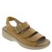 Propet Breezy Walker - Womens 6.5 Tan Sandal W