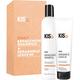 Kis Keratin Infusion System Haare Care Daily Duo Set KeraControl Shampoo 300 ml + KeraShield Leave-In 150 ml