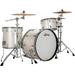 Ludwig NeuSonic 3-Piece Pro Beat Shell Pack With 24 Bass Drum Silver Silk