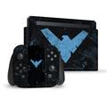 Head Case Designs Officially Licensed Batman DC Comics Logos And Comic Book Nightwing Vinyl Sticker Skin Decal Cover Compatible with Nintendo Switch Bundle