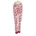 Burt's Bees Baby Casual Pants - High Rise: Red Bottoms - Women's Size X-Small