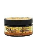 Kuza 100% Organic Shea Butter Skin Hair Scalp Nails- Honey Amber- 6 Oz