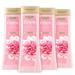 Caress Body Wash With SE33 Silk Extract For Noticeably Silky Soft Skin Daily Silk Body Soap With White Peach & Orange Blossom 20 fl oz 4 pack