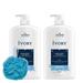 Ivory Body Wash - CM31 Ivory Clean Body Wash Pump with body pump. Ivory soap pamper yourself with this moisturizing body wash pump with 35 Fl. Oz. each with shower loofah (Pack of 2). (Original)
