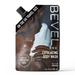 Bevel Exfoliating Body Wash SE33 for Men Dark Cassis Scent with Charcoal and Moisturizing Argan Oil On-The-Go Pouch Travel Essentials TSA Friendly 3.4oz