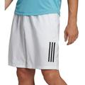 Adidas Men s Club 3-Stripes 9\ Tennis Shorts (White S)