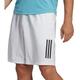 Adidas Men s Club 3-Stripes 7\ Tennis Shorts (White XL)