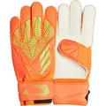 adidas Predator Edge Match Soccer Goalkeeper Gloves (Solar Red/Team Solar Grn 10)