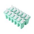 ZKCCNUK Kitchen Gadgets Popsicle Molds 12 Silicone Ice Molds Tray Reusable Easy Ice Maker