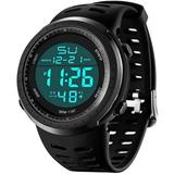 LYMFHCH Men s Digital Watch Sports Waterproof Military Watches for Men LED Casual Stopwatch Alarm Tactical Army Watch