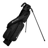 Orlimar Pitch N Putt Elite Synthetic Leather Sunday Golf Bag Black