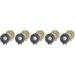 10 Pcs Golf Ball Markers with Hat Clips Golf Ball Training Aids Golf Hat Clip Golf Ball Marker