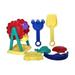 Sunshine Trading Sand Wheel Toy - 7 Piece Set