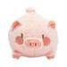 FRCOLOR 1Pc Lovely Plush Pig Doll Toy Creative Animal Shaped Toy Cartoon Pig Throw Pillow for Women Kids (Random Brown or Pink)