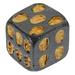 Skull Dice Toy Vintage Decor Halloween Prop Bachelor Party Dices for Kids Multi-sided Resin Child