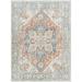 Mark&Day Washable Area Rugs 9x12 Eubank Traditional Burnt Orange Area Rug (9 2 x 12 )