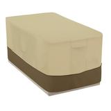 Classic Accessories Veranda Water-Resistant EC36 48 Inch Patio Deck Box Cover Patio Furniture Covers Pebble/Bark/Earth