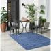 Nourison Modern Solid Indoor/Outdoor Area Rug 4 x 6 - Green