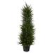 Nearly Natural 2.5 Cypress Artificial Tree UV Resistant (Indoor/Outdoor) - 6