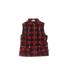 Jessica Simpson Vest: Red Plaid Jackets & Outerwear - Kids Girl's Size Medium