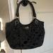 Coach Bags | Coach Black Op Art Nylon Abigail Shoulder Bag Purse | Color: Black | Size: Os