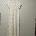 Anthropologie Dresses | Lilka By Anthropologie Sheer Floral Maxi Dress Size Small | Color: Cream/Tan | Size: S