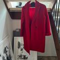 J. Crew Jackets & Coats | J. Crew Italian Boiled Wood Red Jacket Size 4 | Color: Red | Size: 4