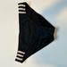 Adidas Swim | Adidas Black Bikini Bottoms | Color: Black/White | Size: M