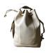 Coach Bags | Coach Vintage Retro Ivory Large Drawstring Cinch Bixby Sling Bucket Purse | Color: Cream | Size: Large