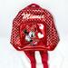 Disney Accessories | Disney Parks Red Pvc Minnie Mouse Mini Backpack | Color: Red/White | Size: Osg