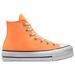 Converse Shoes | New Converse Chuck Taylor All Star Lift Hi Platform Womens 7 Peach Beam Orange | Color: Orange/White | Size: 7