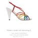 Gucci Shoes | New Gucci White Sandal With Multicolor Interlocking G | Color: White | Size: 39