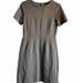 J. Crew Dresses | J Crew Mercantile Womens Size 4 Sheath Style Dress Gray Office Vibes 2623 | Color: Gray | Size: 4