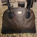 Coach Bags | Coach Signature Cora Domed Satchel | Color: Black/Brown | Size: Os