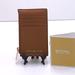 Michael Kors Bags | Michael Kors Jet Set Travel Medium Top Zip Card Case Wallet Luggage Cover | Color: Brown/Gold | Size: Os