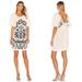 Free People Dresses | Free People Fiona Embroidered Dress In Ivory Combo Size Xsmall | Color: Black/Cream | Size: Xs