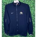 Nike Jackets & Coats | Georgia Tech Yellow Jackets Gt Basketball Nike Men’s Large Blue Full Zip Jacket | Color: Blue/Gold | Size: L