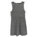 Madewell Dresses | Madewell Textured Striped Afternoon Dress | Color: Black/White | Size: M